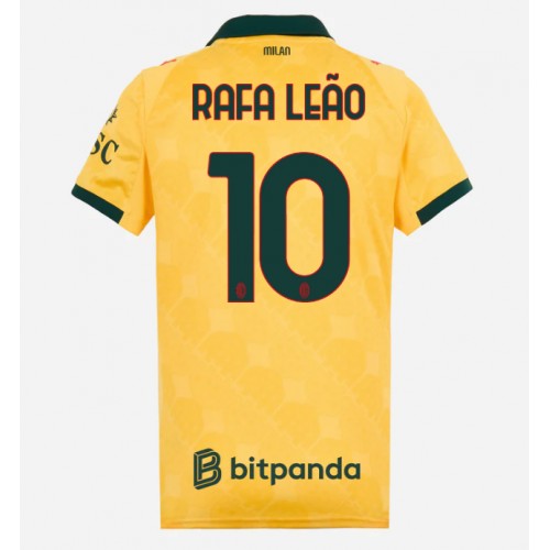 Stroje piłkarskie AC Milan Rafael Leao #10 Koszulka Trzeciej dla damskie 2025-26 Krótki Rękaw